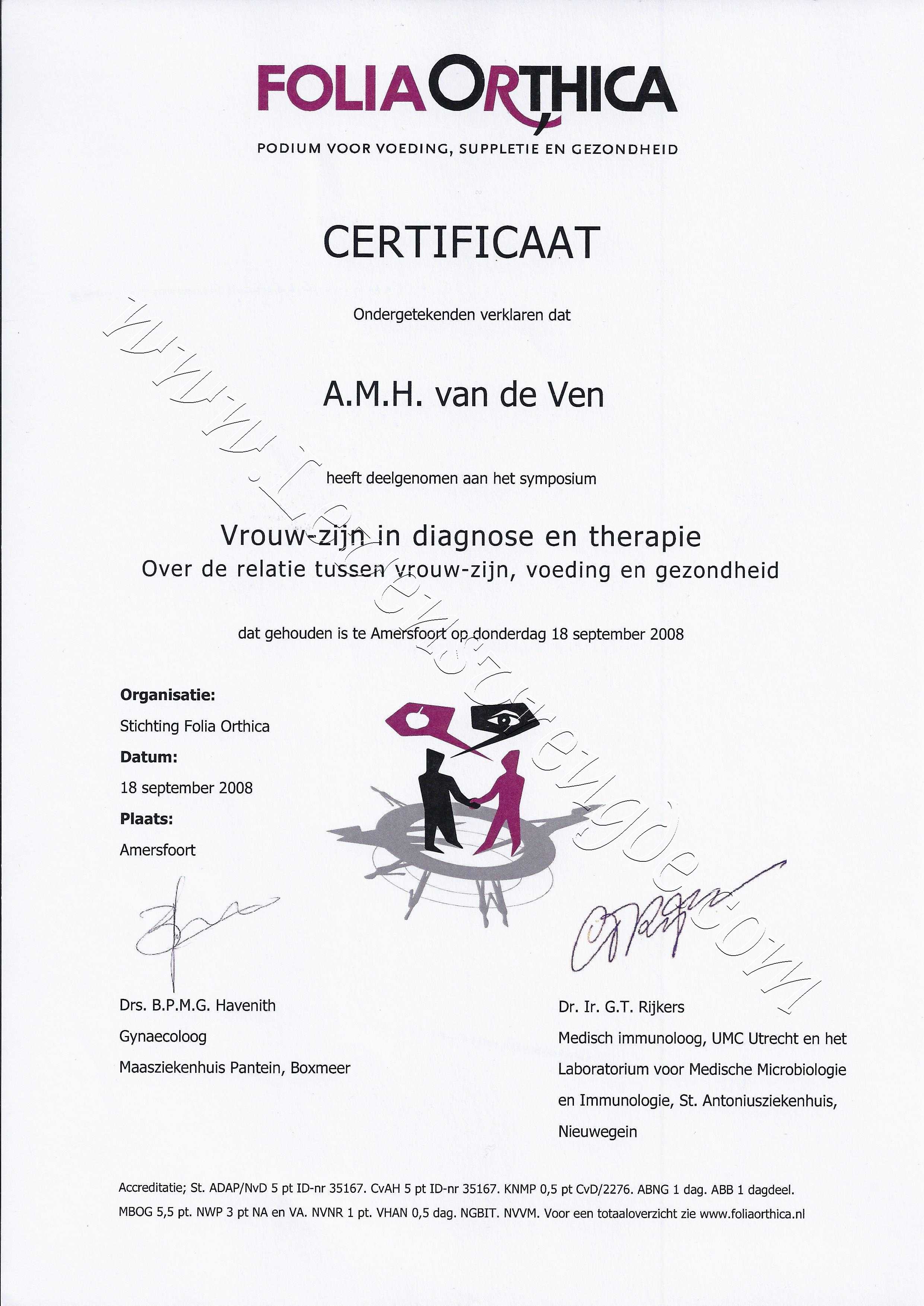Vrouw-zijn in diagnose en therapie
